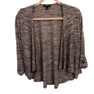 BCX Gray Women's Cardigan Sweater